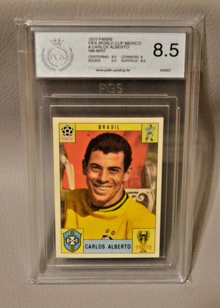 Azteca Stadium Mexico World Cup 1970 Rare Trading Rookie Card Football