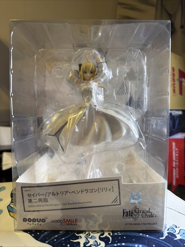 RARE POP UP PARADE Fate/Grand Order FGO Saber Altria Lily from JAPAN