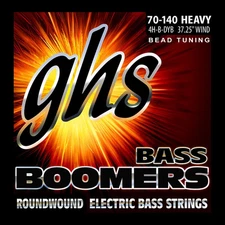 4H-B-DYB Electric Bass Boomer String Sets Nickel Plated Guitar Strings, Heavy, 7