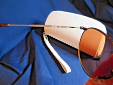 Ray-Ban Gold Original Oval 100% UV Protection Vintage Sunglasses