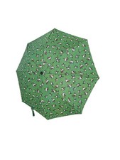 Vintage J.G. Hook Compact Folding Umbrella Green
