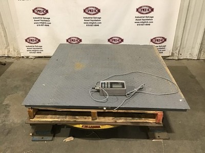 Arlyn Stainless Steel Floor Scale Capacity 5000 x 1lb/2250 x .5kg w/Digital D...