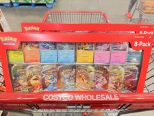 Costco Pokemon Prismatic Evolutions 8 Mini Tins 