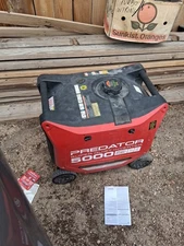 Predator 5000 Watt Dual-Fuel Super Quiet Inverter Generator! (WMP013372)