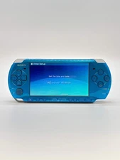Sony PlayStation PSP-3000 Vibrant Blue Console w/Charger