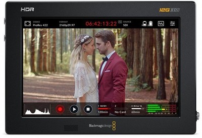 Blackmagic Video Assist 7'' 12G HDR Monitor mit SD-Karten-Recorder | Camcorder-