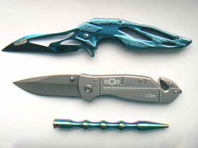 taschenmesser konvolut plus titan kubotan