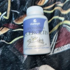 Liposomal Quercetin Supplement for Respiratory & 60 Count (Pack of 1) 