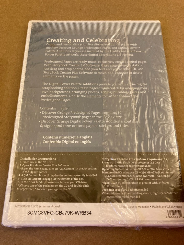 Storybook Creator Plus - Content Collection Discover Grunge (Software, 2009) - Image 2 of 2