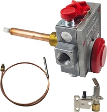 110-326 Natural Gas Water Heater Thermostat, Gas Water Heater Valve UNITROL -NEW