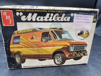    AMT Matilda Custom Ford Econoline Van Model Kit 2504 1/25 1978 Rare!   
