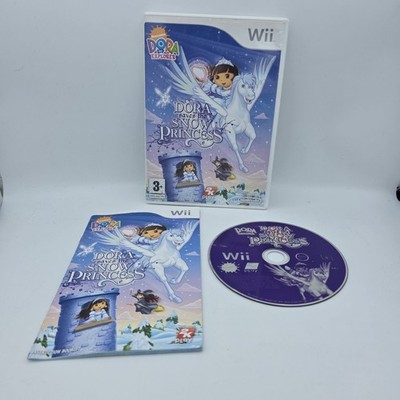 Nintendo Wii Dora rettet die Schneeprinzessin - getestet & funktionsfähig - Original