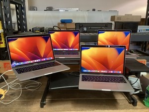 4x Apple MacBook Pro 2017 13" A1708 i5-7360U 2.3GHz 8GB DDR3 256GB SSD Ventura