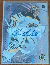 25-26 UD SP Game Used - Tukka Rask Purple Autograph #92 (2/5)