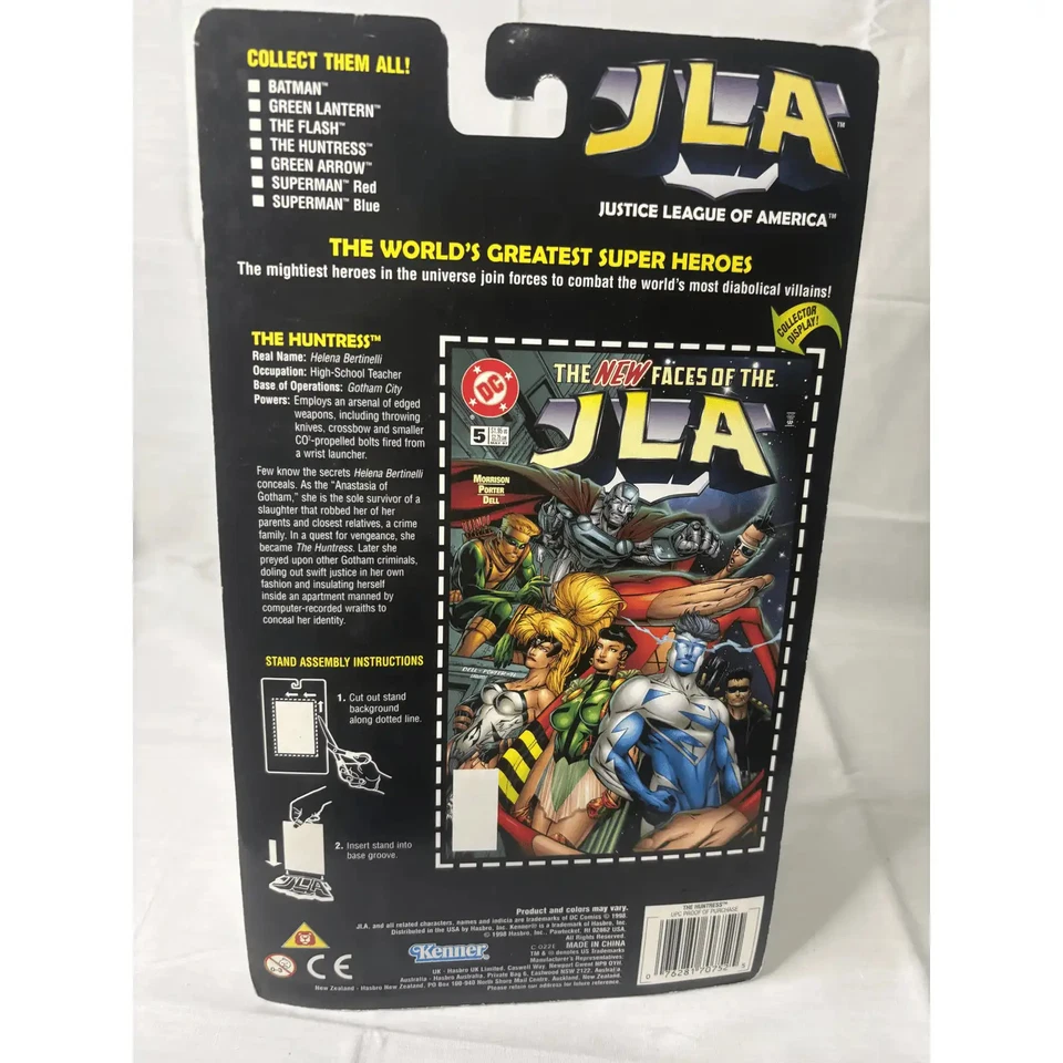 Figura de acción JLA Justice League of America The Huntress coleccionable 2004 Foto 3 de 3