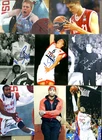 35X BASKETBALL PLAYERS Original Signed - Approx 13x18cm