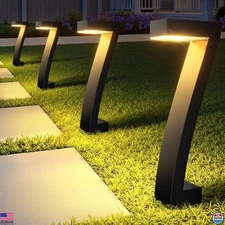 6 Pack Solar Pathway Lights, Bright LED Outdoor Garden Lights, IP65 Waterproof