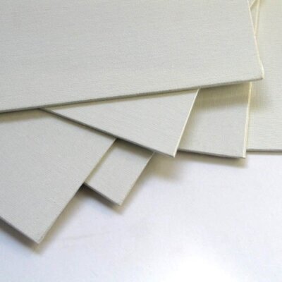 Economy Canvas Panel 11x14 White Acid Free Artist Canvas wholesaleartsframes-com