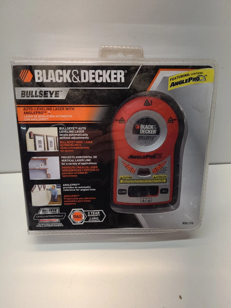 Black decker bdl170 bullseye 2024 auto leveling laser