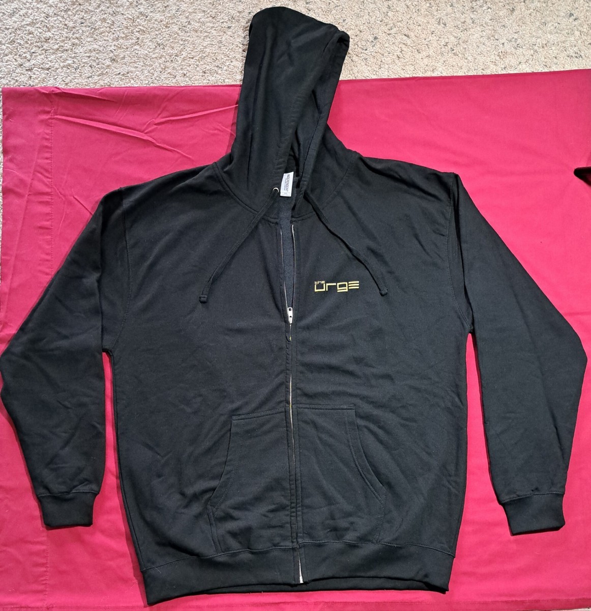 トップス OG Logo Glitter Half Zip Hoodie OG Logo Glitter Half Zip Hoodie – YZ