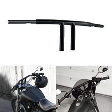 1.25" 8" Rise Straight T-Bar Handlebar Drag Bar Fit For Harley Softail Sportster