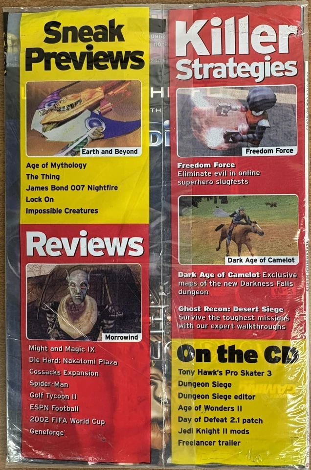 Computer Gaming World August 2002 - Neverwinter Nights & RPG Special Issue - Image 2 of 2