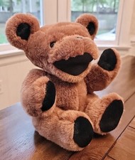 Vintage Grateful Dead 12  Plush Stuffed Teddy Bear Brown Jointed Steven Smith