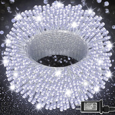 300 LED String Lights Outdoor Indoor, Extra Long 98.5FT Super Bright Christmas L