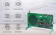 FM Radio Module DIY Kit - Wireless Receiver - Electronic Learning Soldering Kit