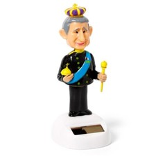 King Charles Solar Pal Royal Coronation, Dancing Toy, Car, Office