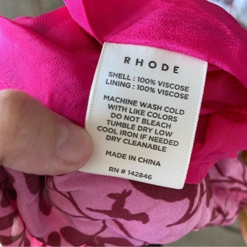 Abito Georgia Rosa Rhode Nuovo in Caledonia Magic Tg S - Foto 6 di 10