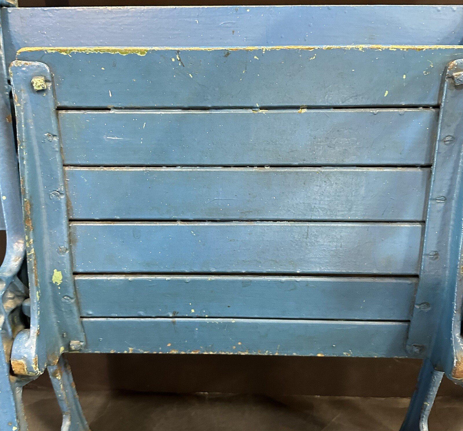 1923 Yankee Stadium Chair Seat 13 Straight Slat Back Original Yankees