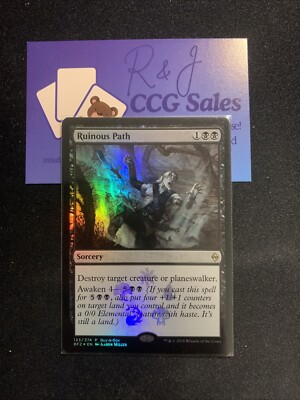 MTG FOIL Ruinous Path [Englisch, Buy-A-Box Promo, Near Mint]