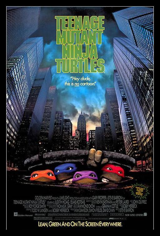 Teenage Mutant Ninja Turtles Hey Dude Poster