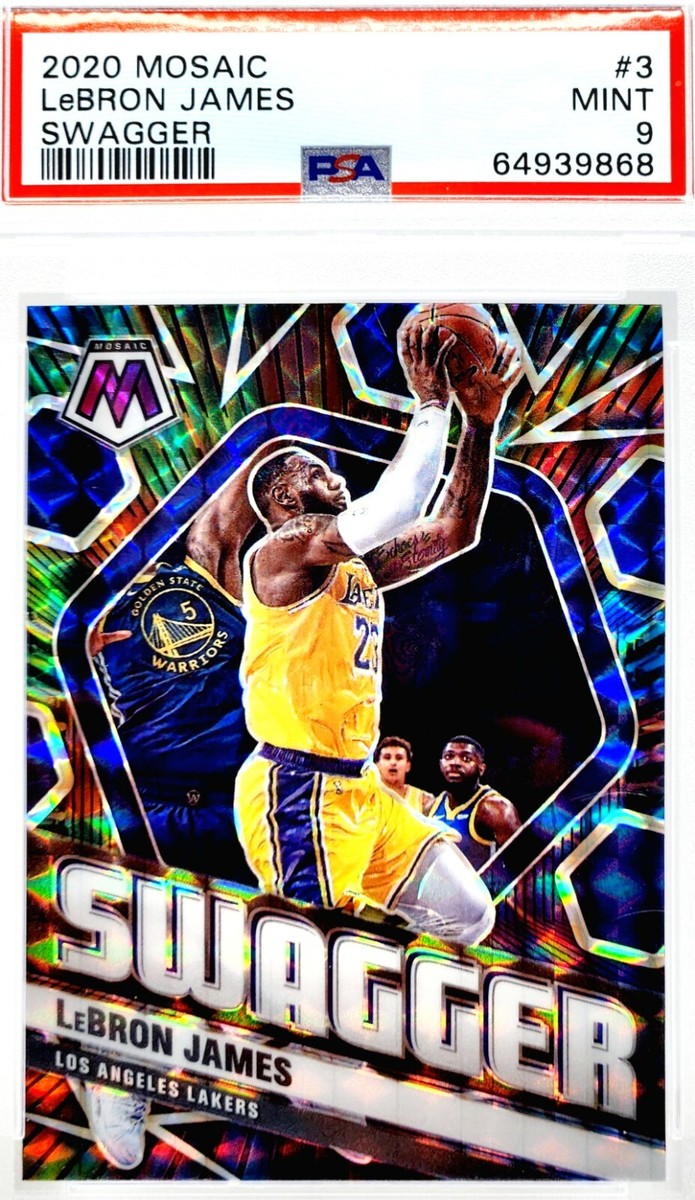 LeBron James PRIZM MOSAIC SWAGGER