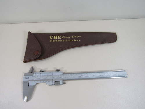 VME 7" Vernier Caliper Hardened Stainless in Bag/Pouch - 第 1/2 張圖片
