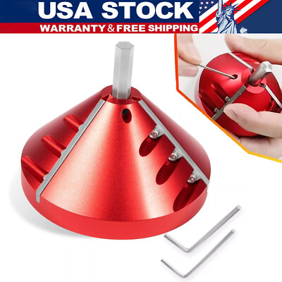 2 in-1 Inner-Outer Pipe Deburring Tool PVC Chamfer Reamer For CPVC, ABS, PP, PE