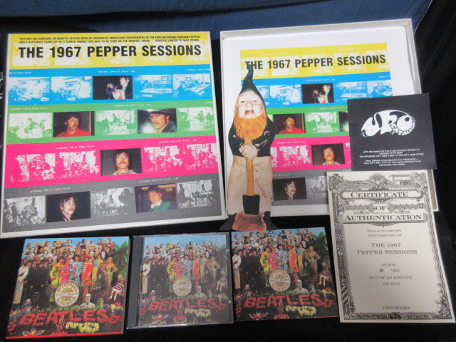 Beatles Sgt Pepper's EU CD in Limited 1967 Pepper Session Box