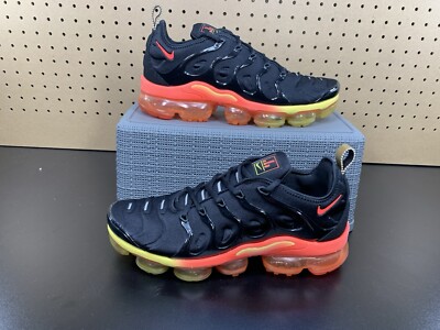 black orange vapormax plus