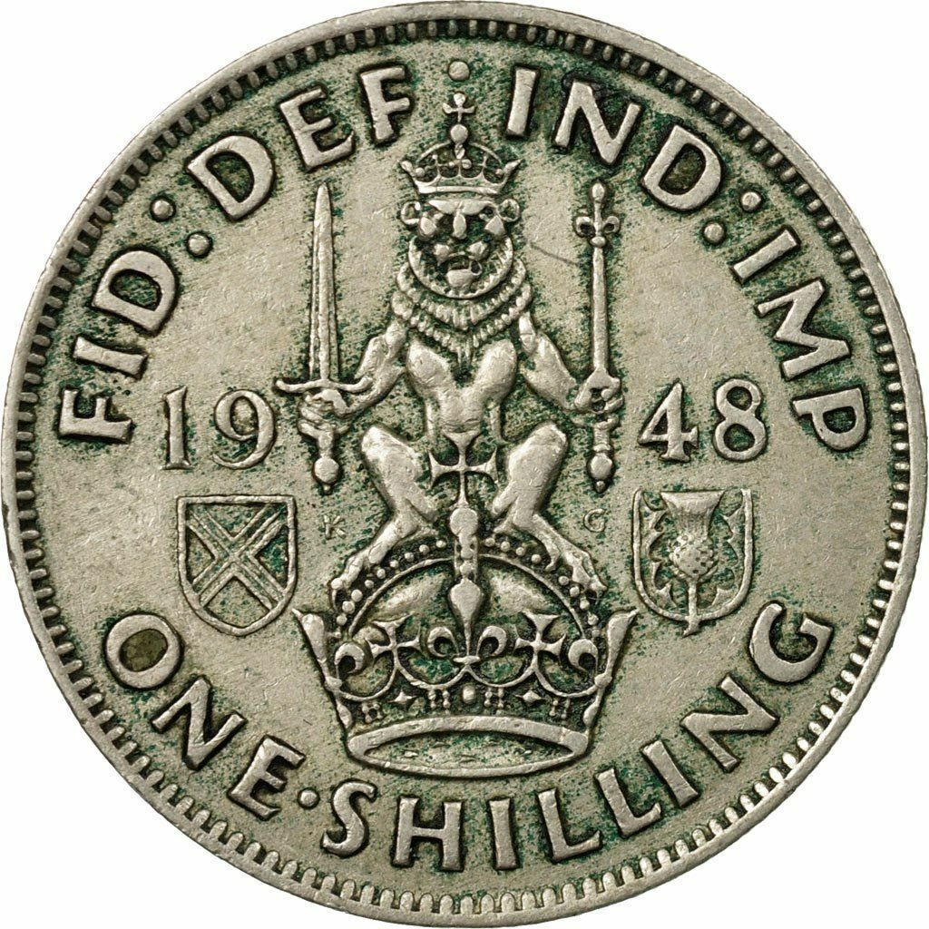 イギリス　1826年　Shilling　＠２３ イギリス1826年Shilling＠23