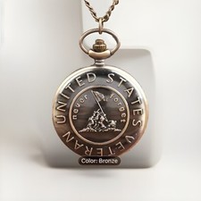 Men  s Pocket Watch , United States Veteran