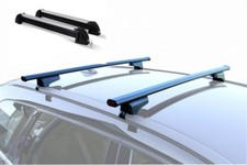 BARRE PORTATUTTO SKODA FABIA ANNO 2006 CON RAILS+PORTASCI 4 PAIA CHIAVE ANT.