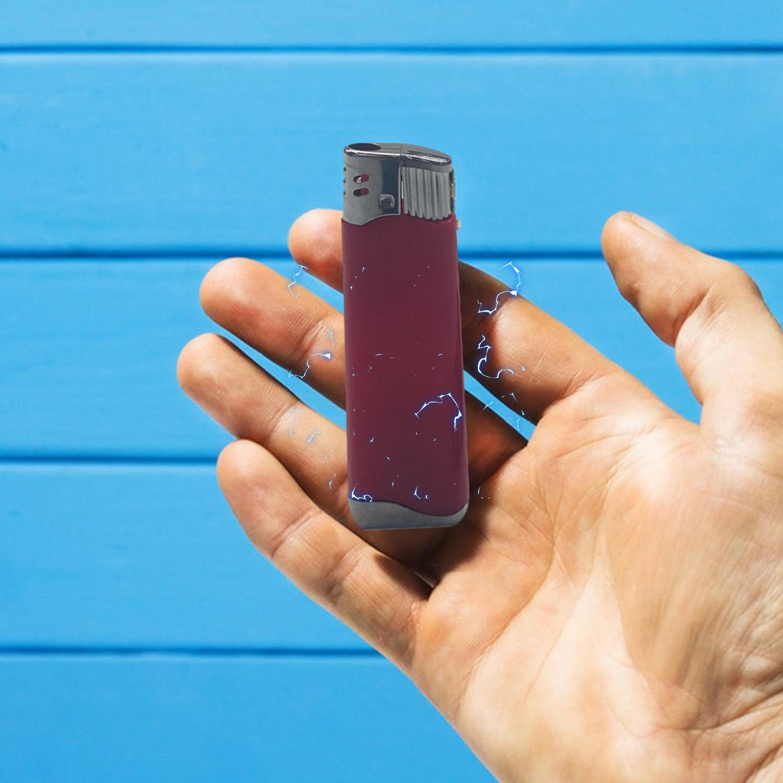 3X Trick Lighter Prank Electric Shock Lighters Toy April Fool's Day