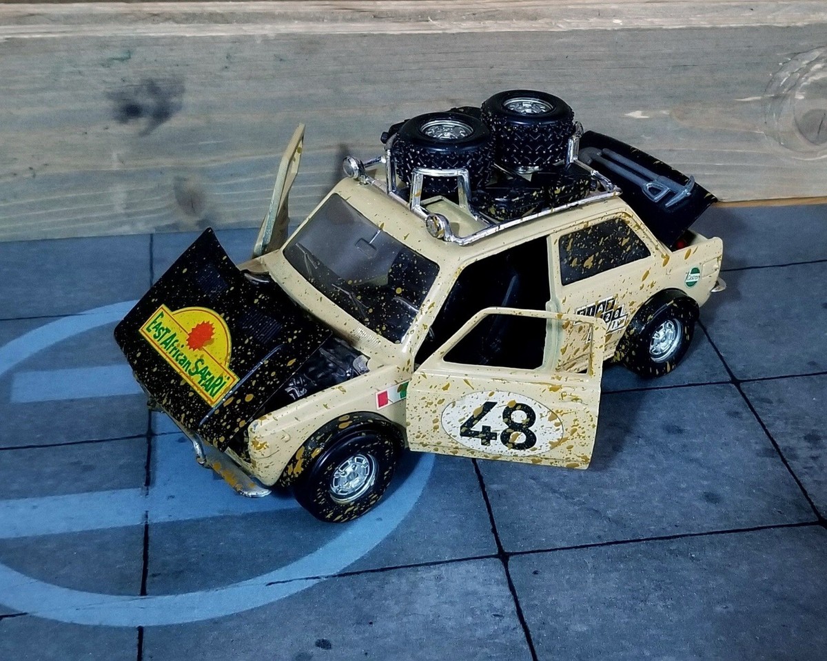 POLISTIL POLITOYS 1/25 - FIAT 128 RALLY - EAST AFRICAN SAFARI