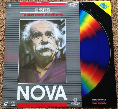 NOVA EINSTEIN- Private thoughts of a Public Genius (Laserdisc not a DVD)
