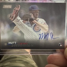 2023 Topps Stadium Club Matt Swarmer Rookie On Card Auto SCBA-MS Chicago Cubs