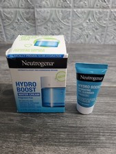 Neutrogena Hydro Boost Water Face Cream-Hyaluronic Acid & Gel Cleanser 