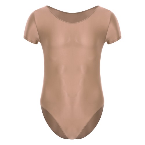 Hombres Sissy Body Lencería Manga Corta Gimnasia Leotardo Mono Ropa Deportiva - Imagen 47 de 203