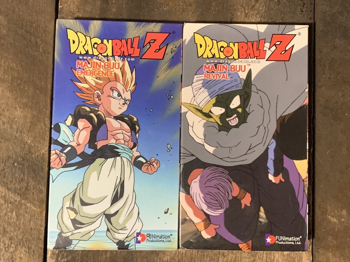 Dragon Ball Z: Majin Buu Saga VHS Lot Of 2 | eBay