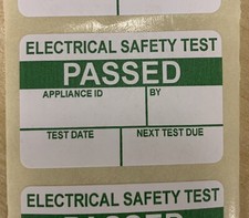 pat test labels 500 Stickers